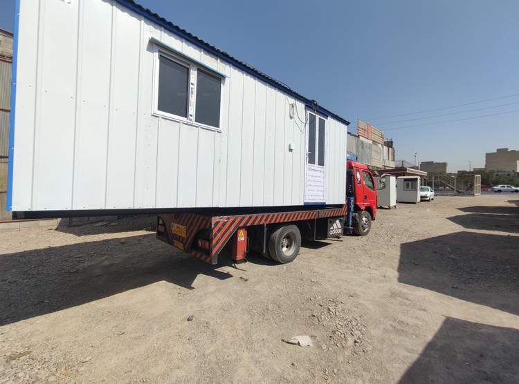 کانکس کارگاهی نگهبانی اسکان موقت ۱۵ متری