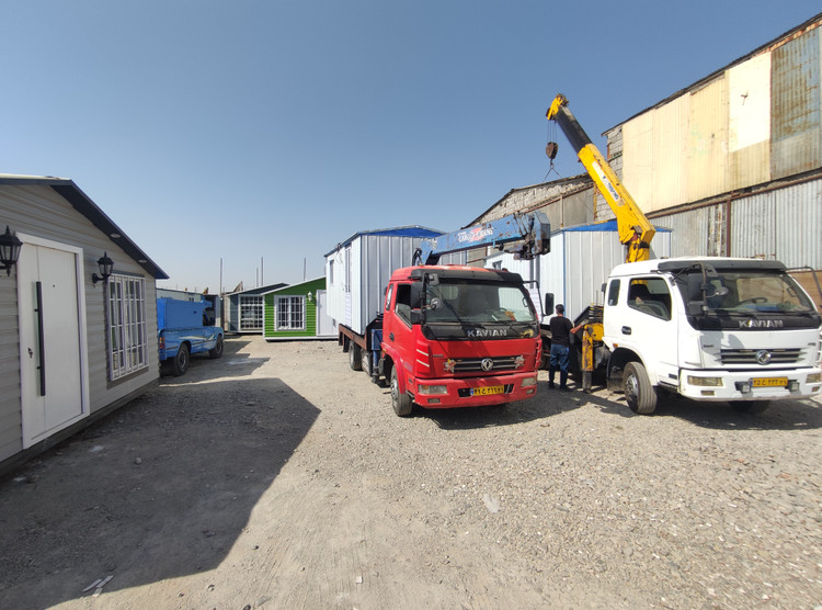 کانکس کارگاهی نگهبانی اسکان موقت ۱۵ متری