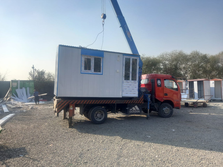 کانکس کارگاهی نگهبانی اسکان موقت ۱۰ متری