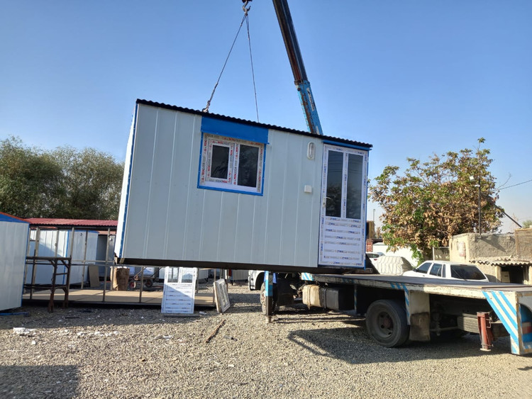 کانکس کارگاهی نگهبانی اسکان موقت ۱۰ متری