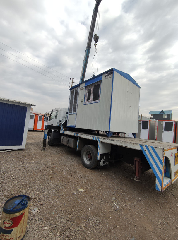 کانکس کارگاهی نگهبانی اسکان موقت ۶ متری