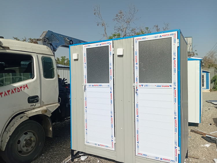 کانکس دوقلو (دوچشمه) حمام توالت سرویس بهداشتی